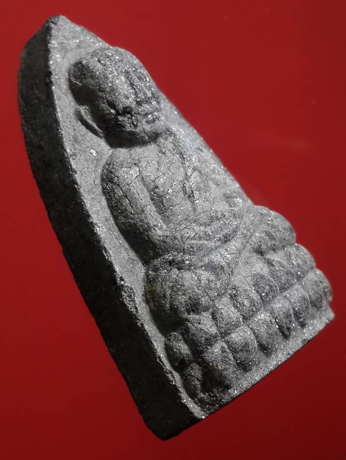 รหัสสินค้า หลวงปู่ทวด วัดต่างๆ 063 หลวงปู่ทวดเนื้อผงว่าน หลังยันต์ห้า ออก วัดวิหารห้องเดียว อำเภอสรรค์ จังหวัดชัยนาท