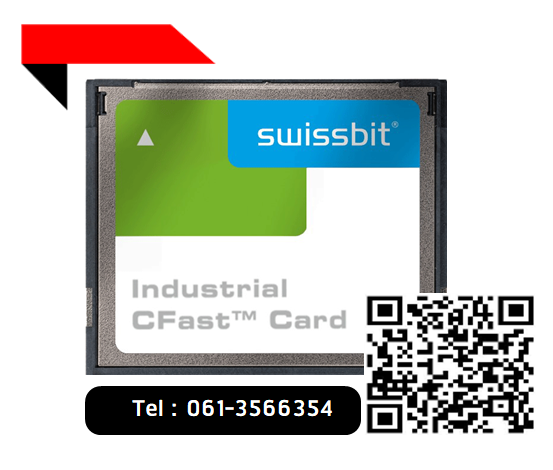 Swissbit,CFast Card,32GB, Industrial Memory Card,Industrial Temp,Industrial Grade
