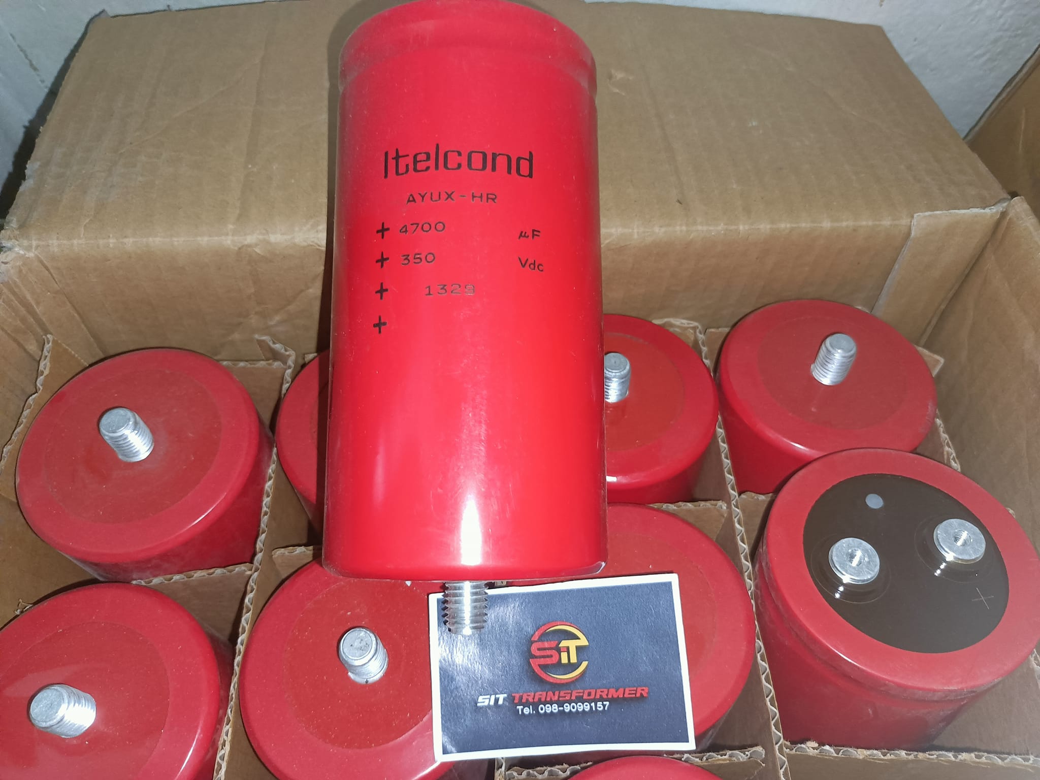 capacitor itelcond 350vdc 4700uf