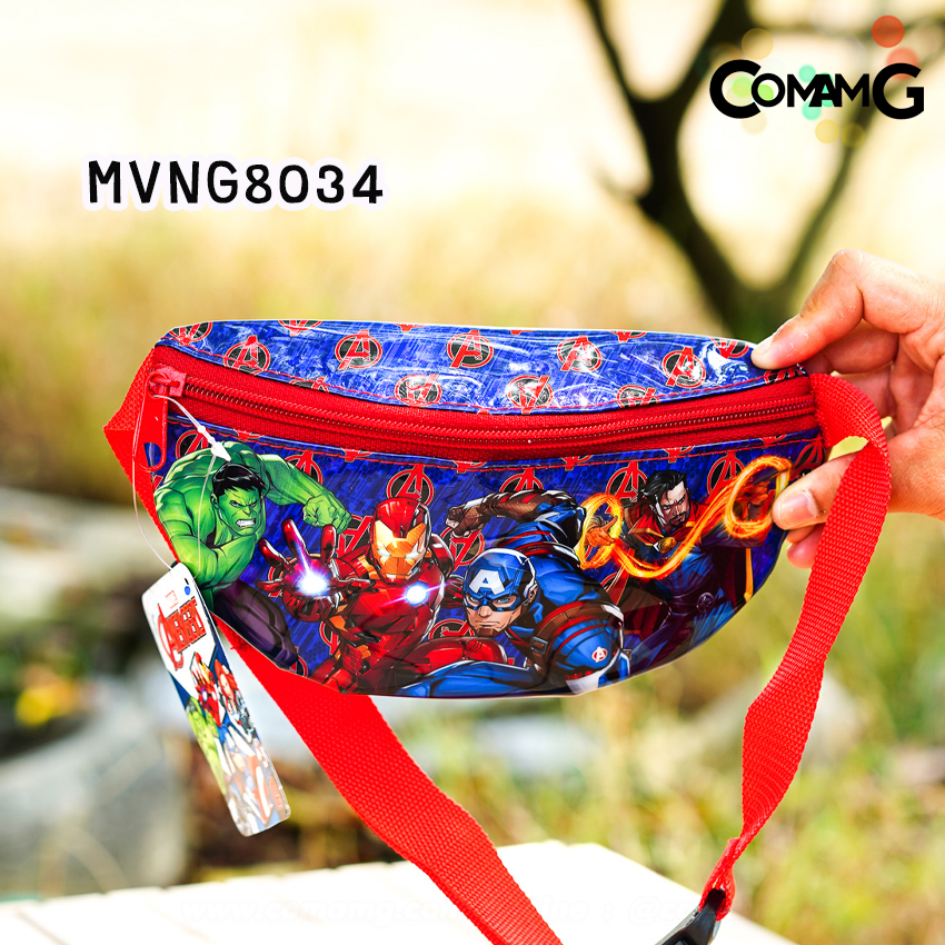 กระเป๋าคาดอกเด็ก กระเป๋าคาดเอวเด็ก กระเป๋าเด็ก รุ่นหนังแก้ว ลิขสิทธิ์แท้ คาดอก คาดเอว มีหลายลาย