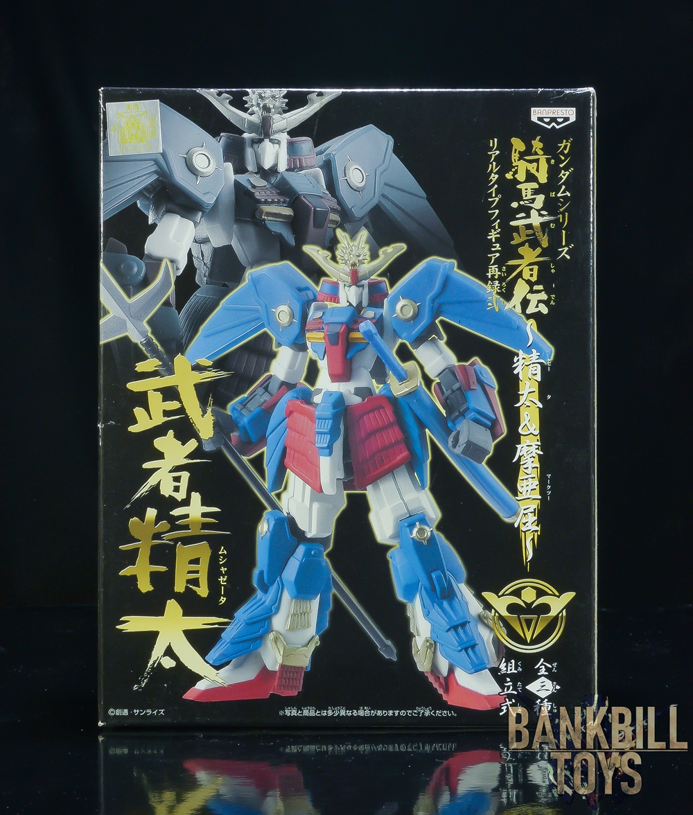 กันดั้ม Banpresto Gundam Series Kiba-Musha Den Real Type Figure Re-Recording 2 ~Zeta & Mk-II~ Musha Zeta Gundam