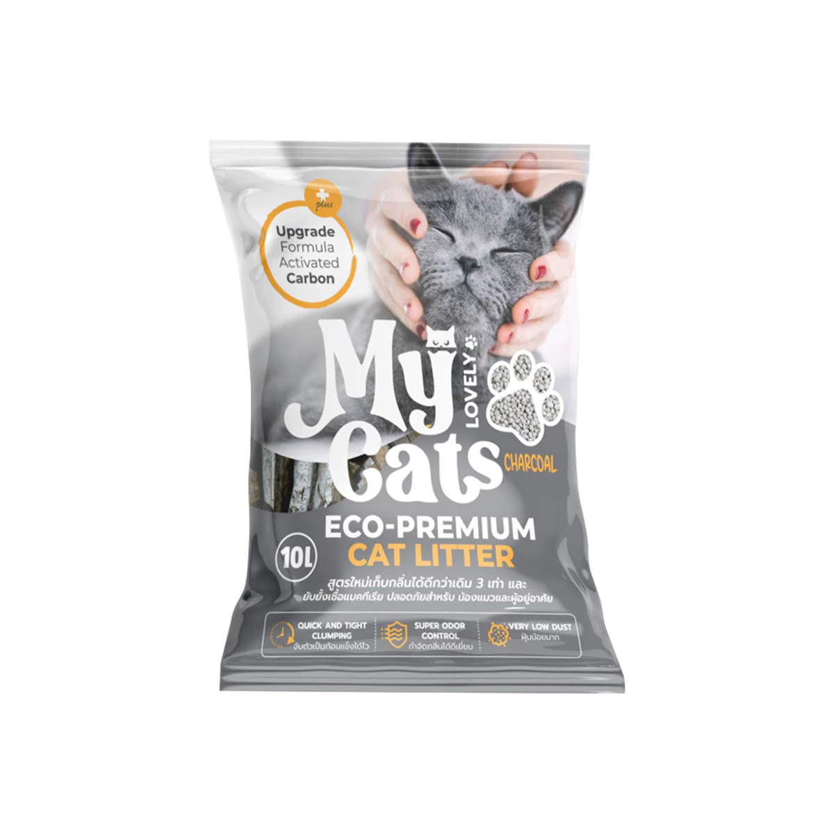 My Lovely Cats มายแคท ทรายแมว แบบเม็ดเบนโทไนซ์ ขนาด 10 L