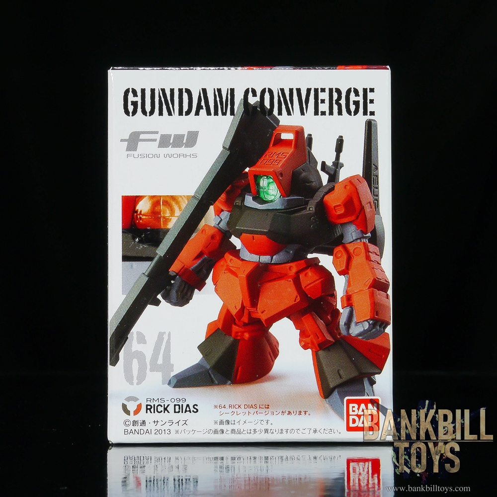 กันดั้ม Bandai Candy Toy FW Gundam Converge 11 No.64 RMS-099 Rick Dias