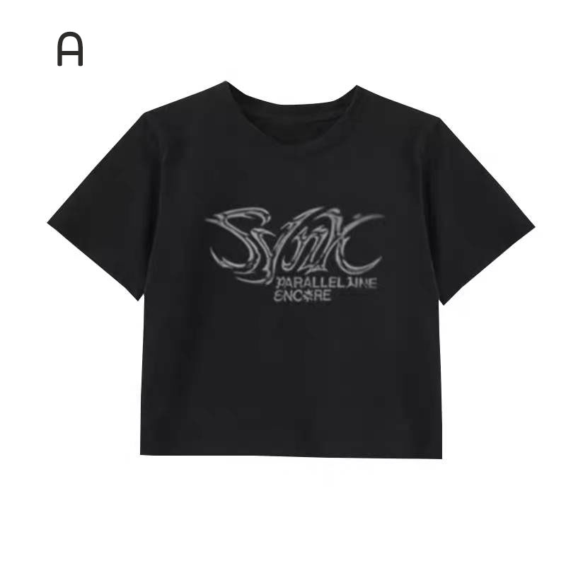 เสื้อยืด aespa : 2025 aespa LIVE TOUR - SYNK : PARALLEL LINE