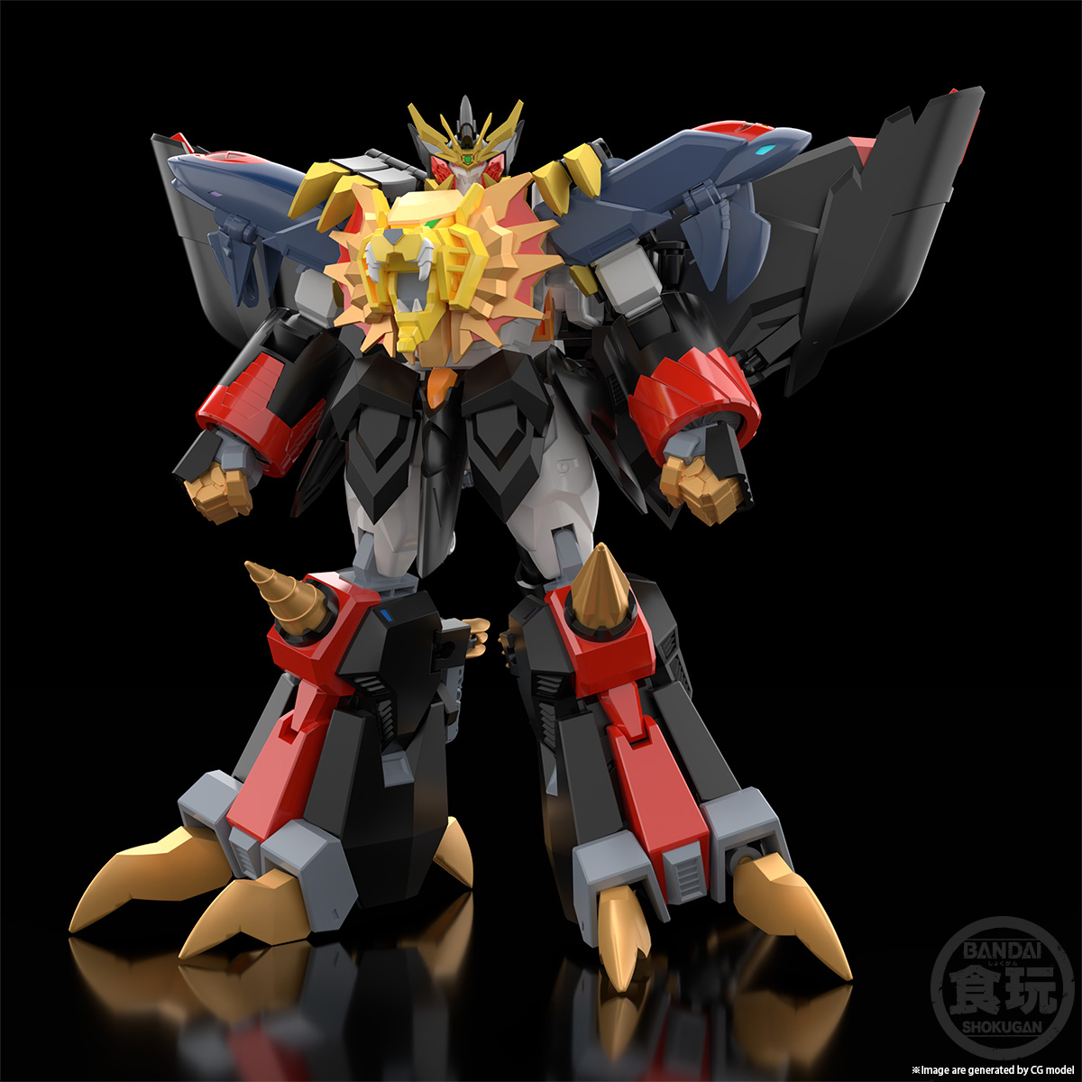 <Preorderถึง15/2/2022 > 🔔เปิดรับPreorder มัดจำ 700 บาทP-bandai SMP [SHOKUGAN MODELING PROJECT] GAOGAIGAR FINAL GAOGAIGAR W/O GUM