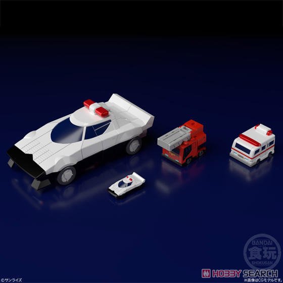 เปิดรับPreorder มัดจำ 300 บาท Super Mini Pla Brave Command Dagwon (Set of 3) (Shokugan) โมเดลประกอบ