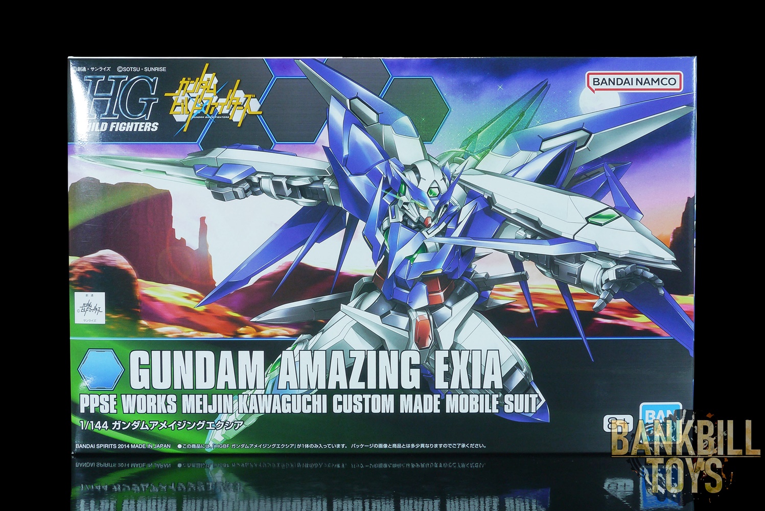 กันดั้ม Bandai Spirits Gunpla HGBF 1/144 PPGN-001 Gundam Amazing Exia