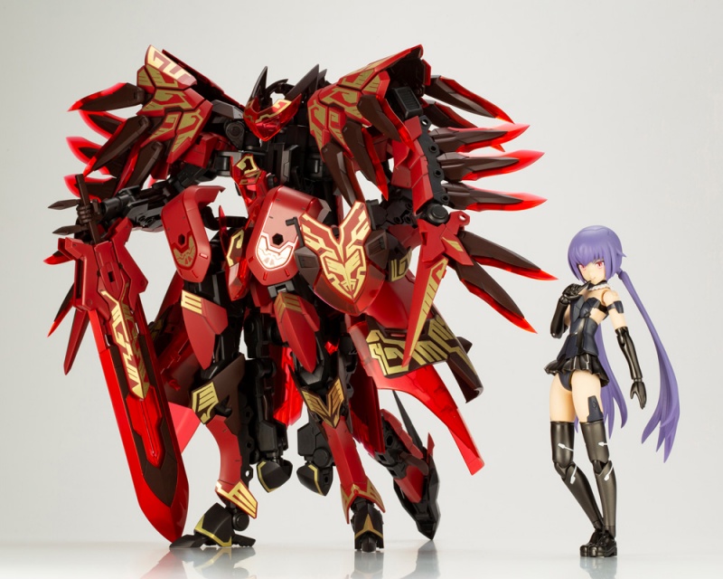 เปิดรับPreorder มัดจำ 1500 บาท Gigantic Arms 07EX Crimson Wing & Frame Arms Girl Stylet [Special Color] โมประกอบ