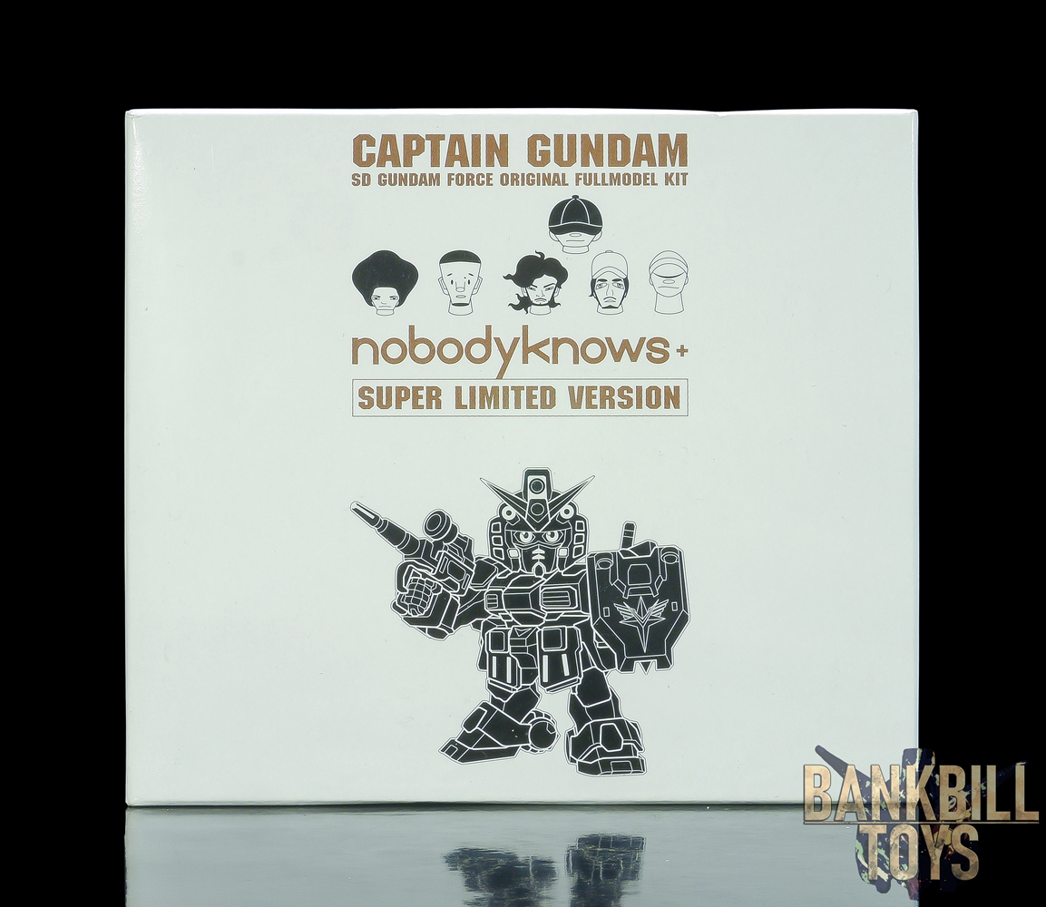 กันดั้ม Bandai Gunpla nobodyknows+'s "Kokoro Odoru" CD Single Release Bundled Limited SD Gundam Force Captain Gundam [Super Limited Ver.]