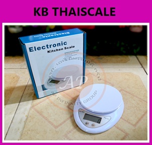 ตาชั่งดิจิตอล เครื่องชั่งดิจิตอล เครื่องชั่งอาหาร 5Kg ความละเอียด 1g Digital Mini Kitchen Scale รุ่น WH-B05