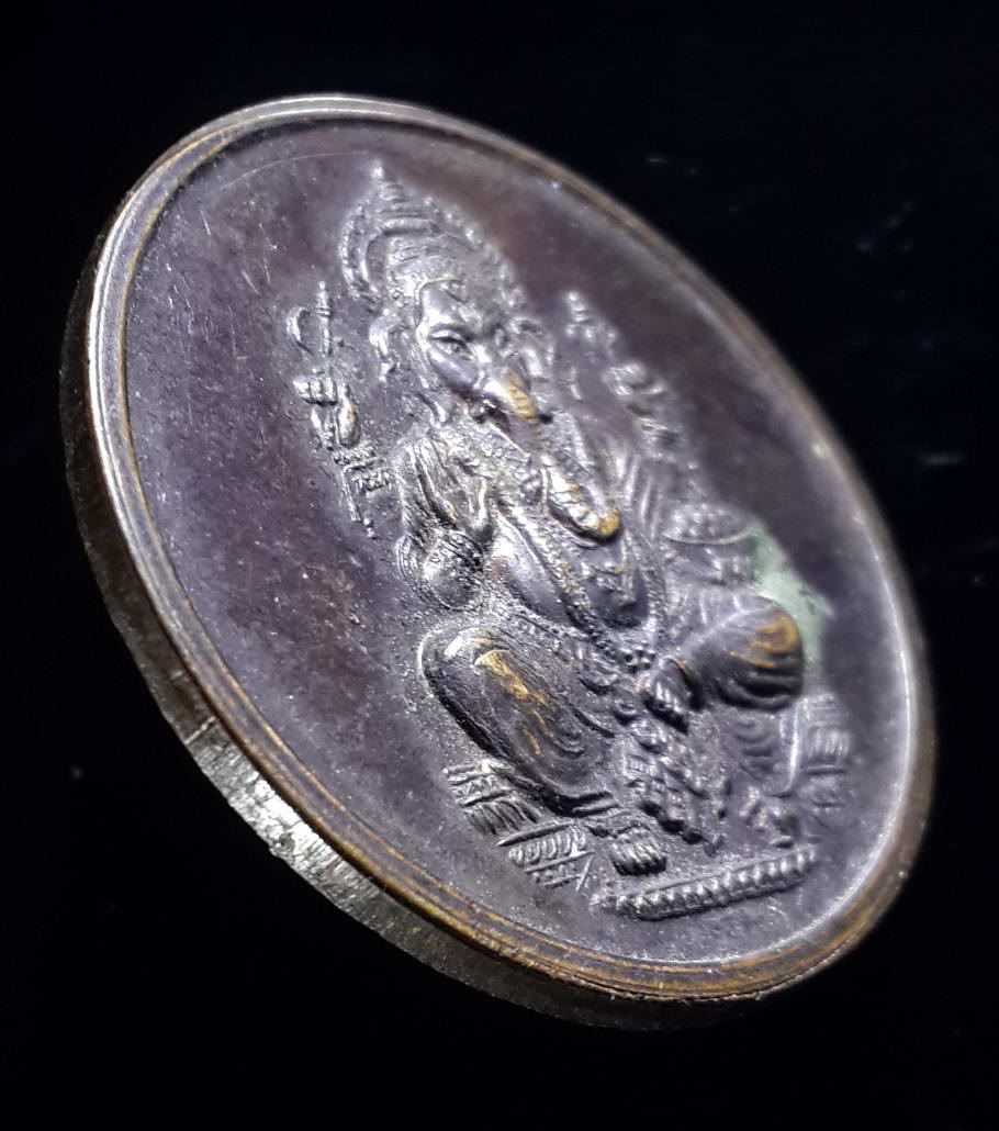 รหัสสินค้า เทพจีน - เทพฮินดู 070 เหรียญพระพิฆเณศวร วัดแหลมมะเกลือ ดอนตูม จังหวัดนครปฐม พระรายการนี้ให้เช่าบูชาแล้ว