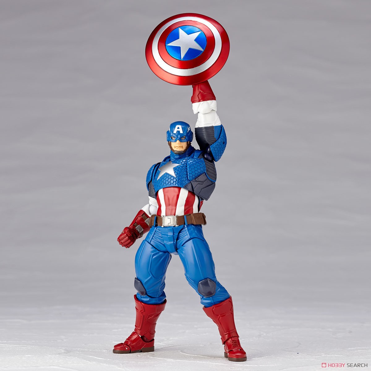 <preorder ปิดรับพรีวันที่ 29/9/2022> เปิดรับPreorder มัดจำ 500 บาท Figure Complex Amazing Yamaguchi No.007 [Captain America] (Completed)