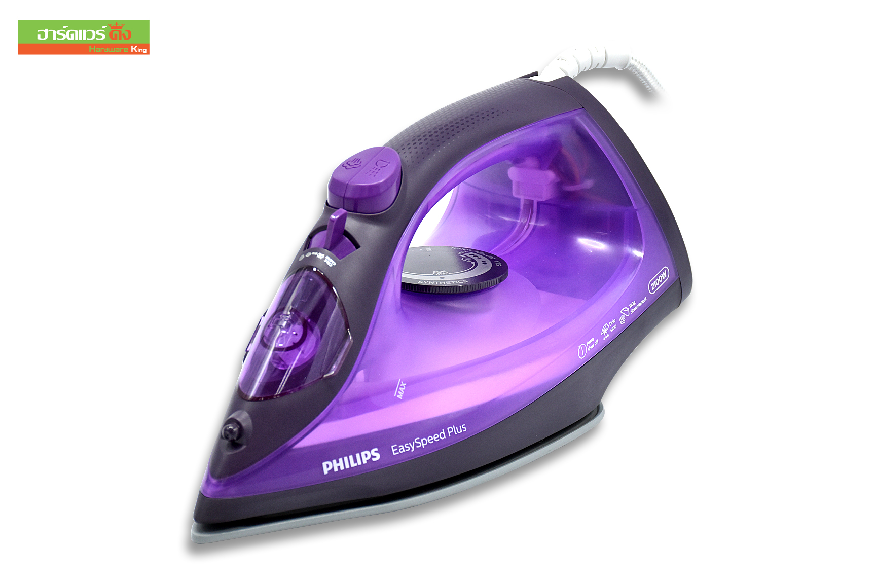 PHILIPS เตารีดไอน้ำ (2,400 วัตต์, 0.27 ลิตร) รุ่น GC2148/30