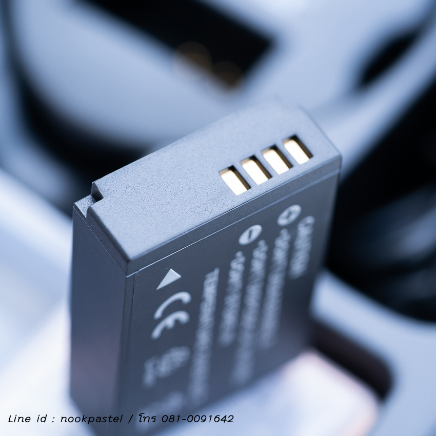 Kingma ชุดแท่นชาร์จDual + แบตเตอรี่ Canon LP-E12 แบต2ก้อน พร้อมกล่องใส่แบต