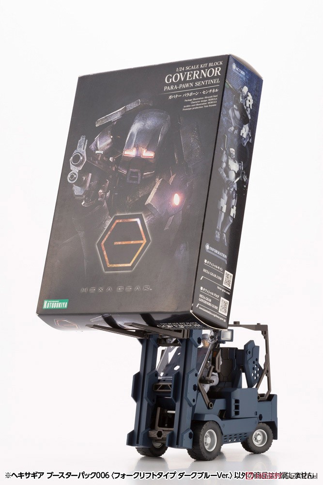 (Preorderปิดรับวันที่ 4/7/2022 )เปิดรับPreorder มัดจำ 400บาท Hexa Gear Booster Pack 006 Forklift Type Dark Blue Ver. (Plastic model)