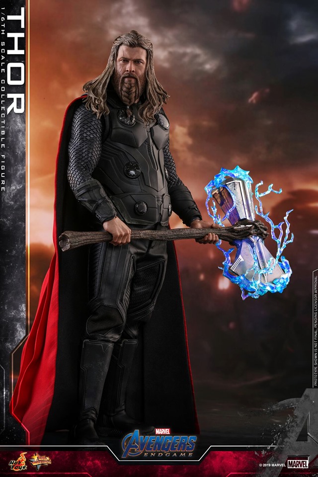 เปิดรับPreorder มัดจำ 4250 บาท: HOTTOY MMS557 Thor - Avengers: Endgame : 1/6th scale Collectible Figure