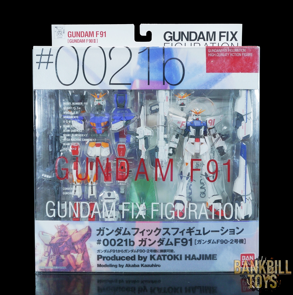 กันดั้ม Bandai G.F.F. GFF Gundam Fix Figuration #0021b F91 Gundam F91 [F90II Gundam F90II]