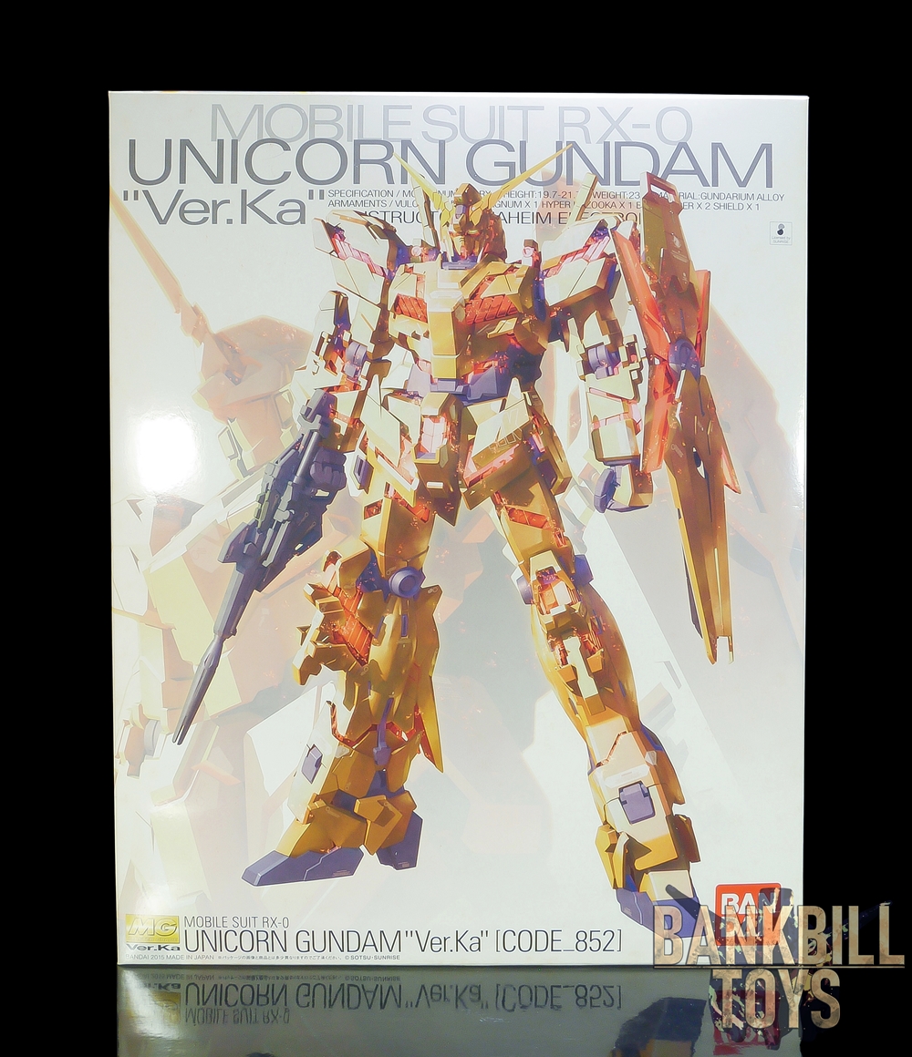 กันดั้ม Bandai Gunpla Gundam Docks at Hong Kong II Limited MG 1/100 RX-0 Unicorn Gundam "Ver.Ka" [CODE_852]