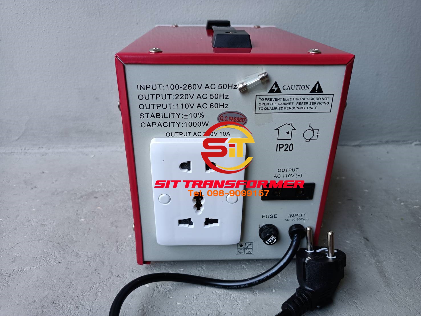 เครื่องควบคุมแรงดันไฟฟ้า 1000VA