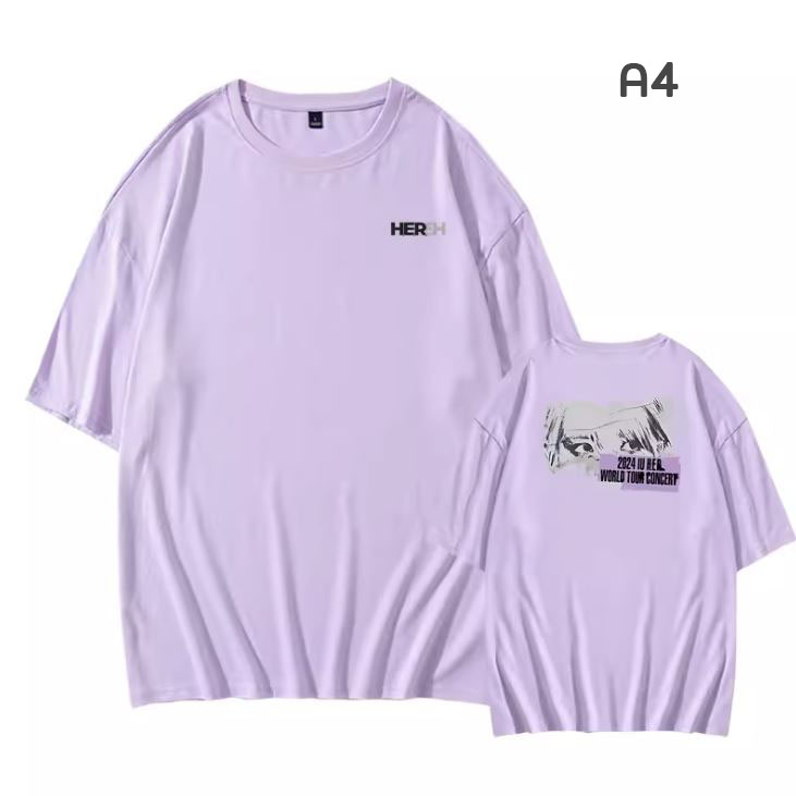เสื้อยืด IU : 2024 IU HEREH WORLD TOUR CONCERT