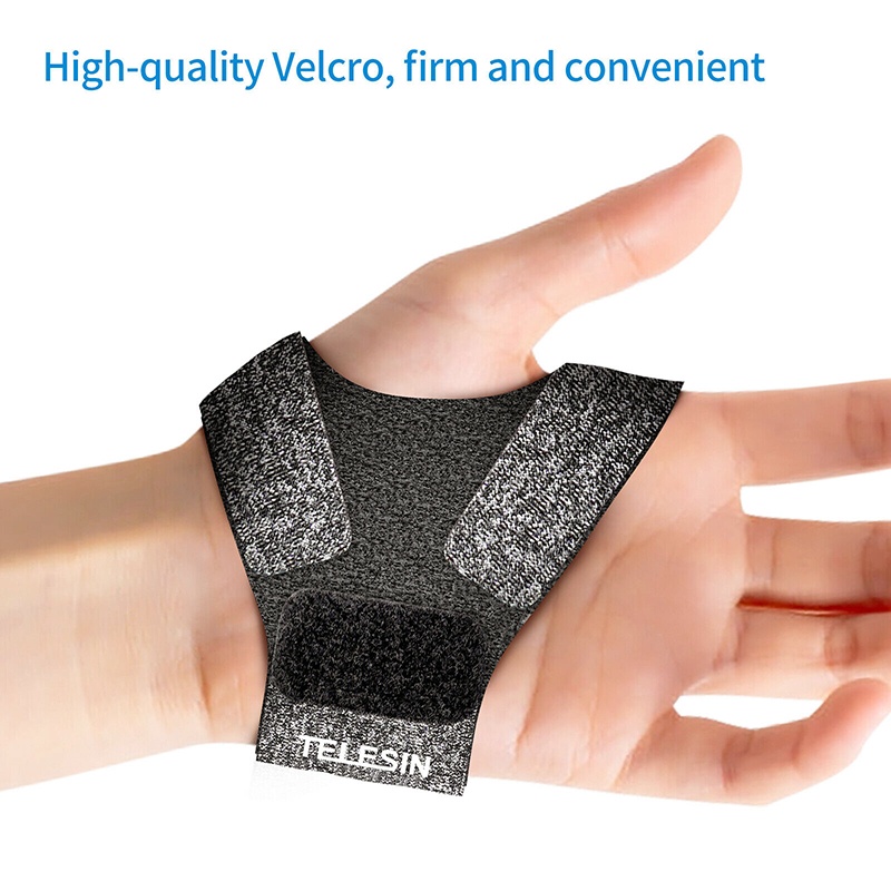 (รุ่นใหม่) Telesin 3 in 1 360 Rotation Hand Wrist Strap Quick Adjust Mount สายรัดข้อมือ หมุนได้ 360 องศา