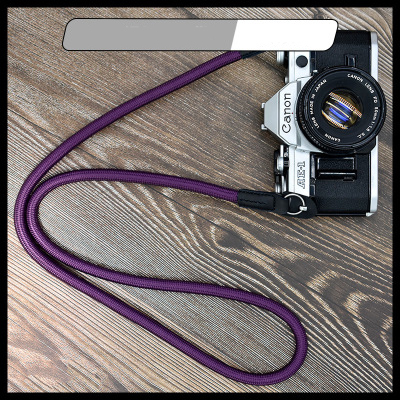 สายคล้องกล้องแบบเชือกปีนเขา สายคล้องคอ แบบห่วงเหล็ก