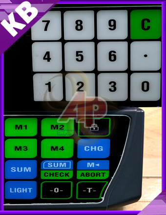 เครื่องชั่งน้ำหนัก เครื่องชั่งดิจิอล เครื่องชั่งคำนวณราคา พิกัด 15kg ความละเอียด 2g ยี่ห้อ K-SCALE ถาดชั่งขนาด 320x230mm พิกัด 15kg/2g -พร้อมใบตรวจรับรองจากสำนักงานกลางชั่งตวงวัด