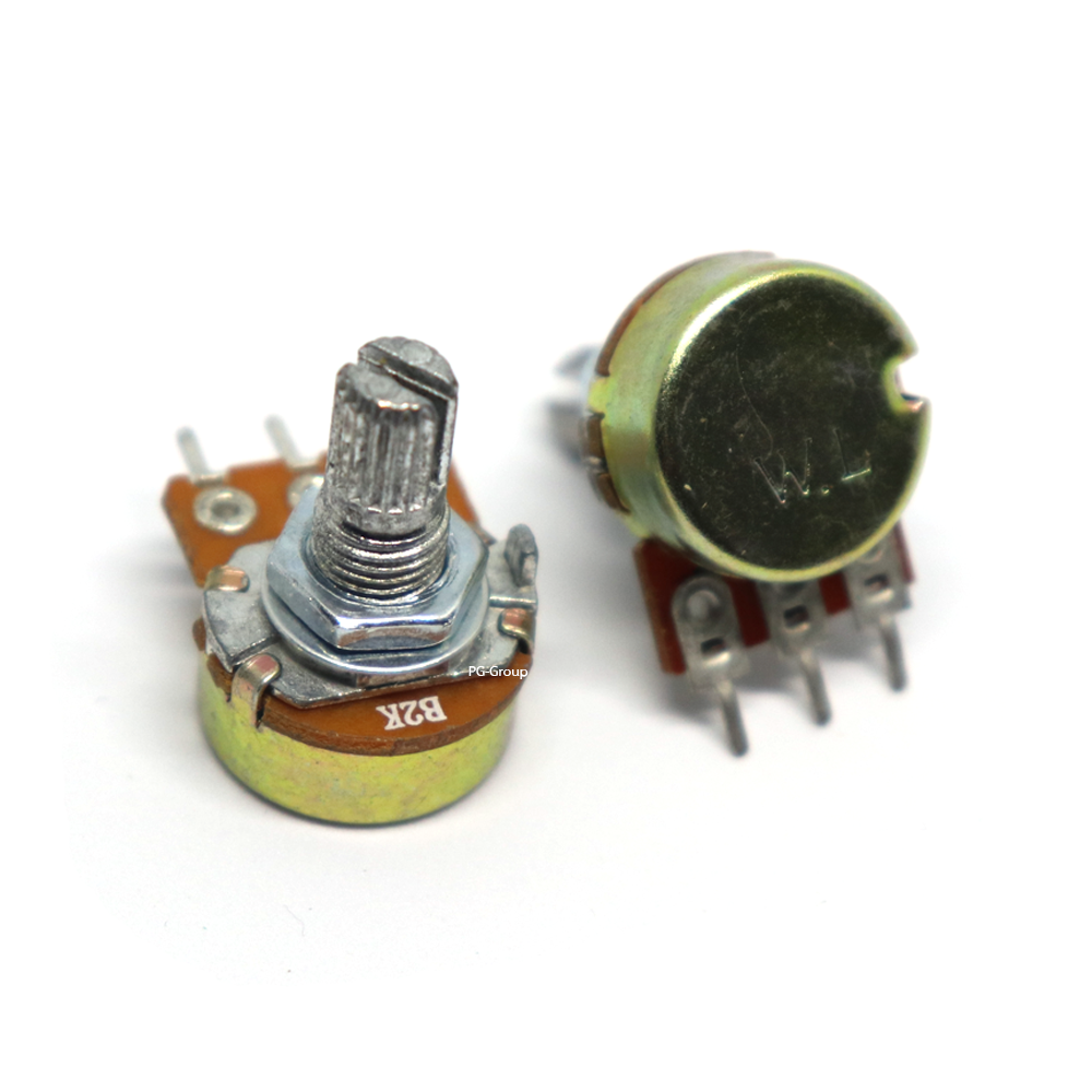 (B2K) ตัวต้านทาน R ปรับค่าได้ 2K Ohm แบบวอลลุ่ม