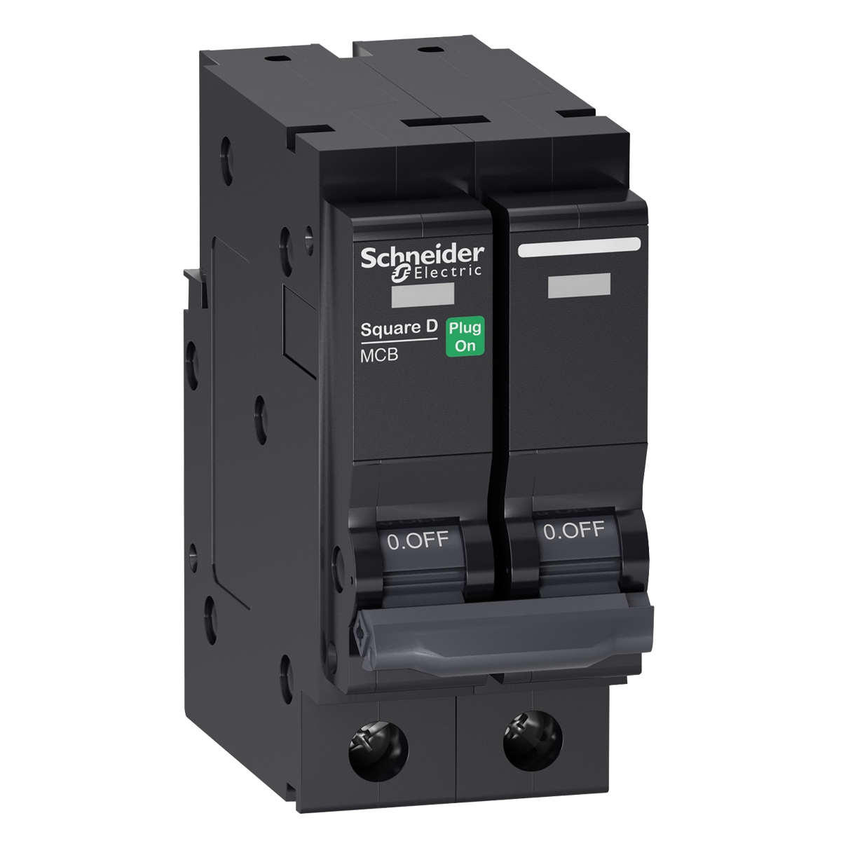SCHNEIDER เมนเซอร์กิตเบรกเกอร์ QOvs ชนิด 2 โพล 10 kA 63Amp [QO263VSC10T]