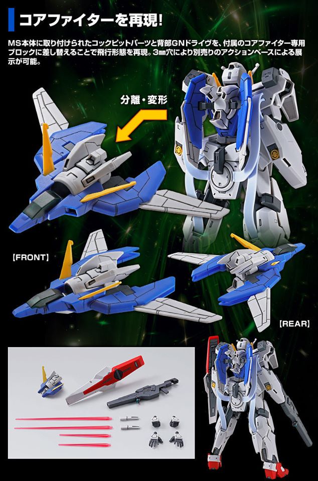 เปิดรับPreorder มัดจำ 300 บาท P-bandai HG 1/144 00 GUNDAM PLUTONE