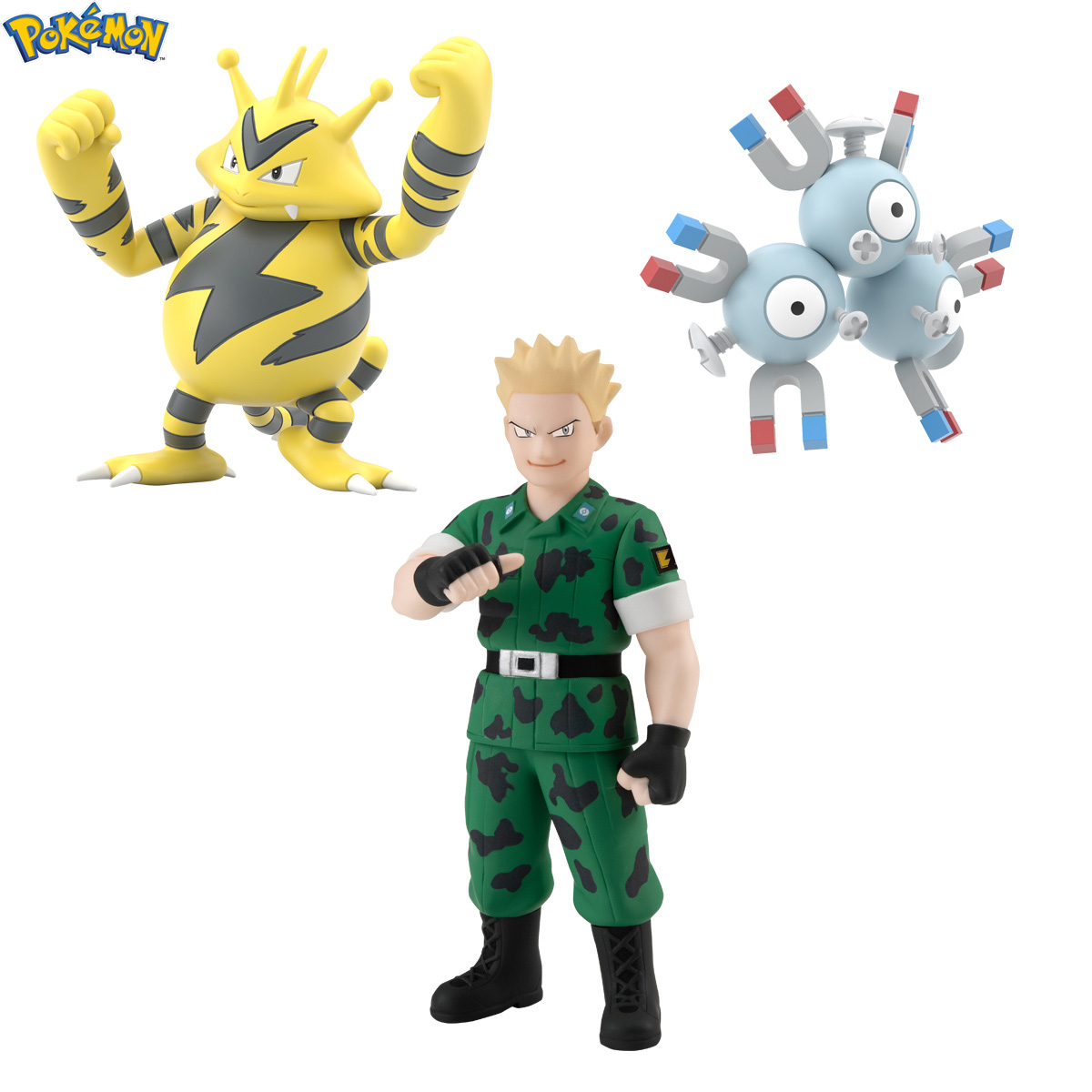 <Preorderภึง 28/11/2022>เปิดรับPreorder มัดจำ 200 บาทPOKEMON SCALE WORLD KANTO REGION Lt SURGE & MAGNETON & ELECTABUZZ W/O GUM