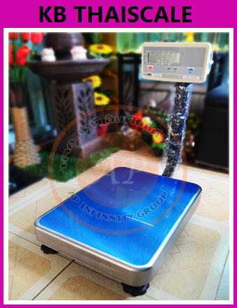 เครื่องชั่งน้ำหนัก60กิโลกรัม เครื่องชั่งวางพื้น60กิโล ตาชั่งน้ำหนัก60kg ตาชั่ง60กิโล ความละเอียด10g AND FG-60KAL ขนาดแท่นชั่ง 39x53cm.(MADE IN JAPAN)
