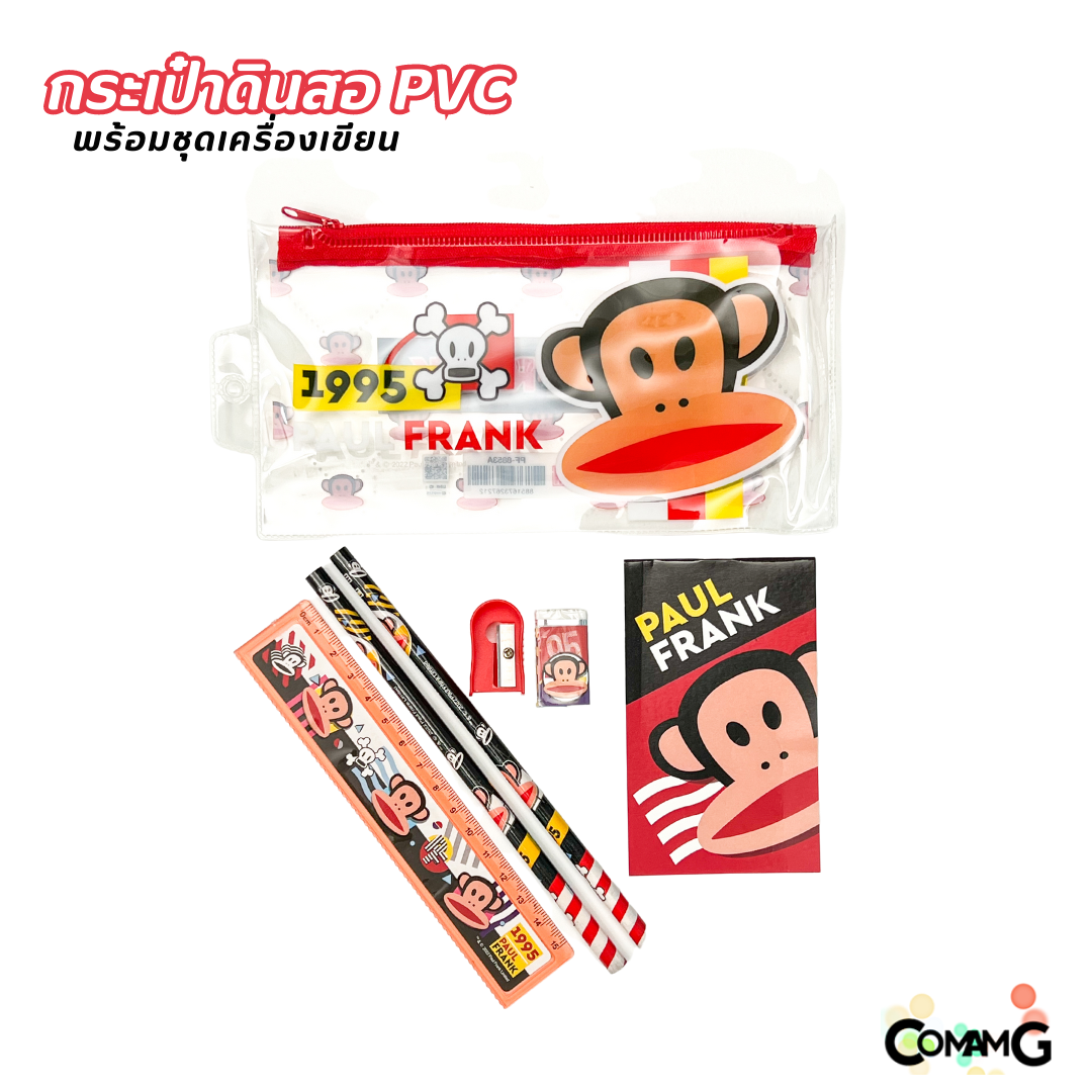 กระเป๋าดินสอPVCพร้อมชุดเครื่องเขียน ดินสอ ยางลบ ไม้บรรทัด กบเหลา และสมุดโน๊ต ลายการ์ตูน เอลซ่า สไปรเดอร์แมน ดิสนีย์ อเวนเจอร์ ลิขสิทธิ์แท้