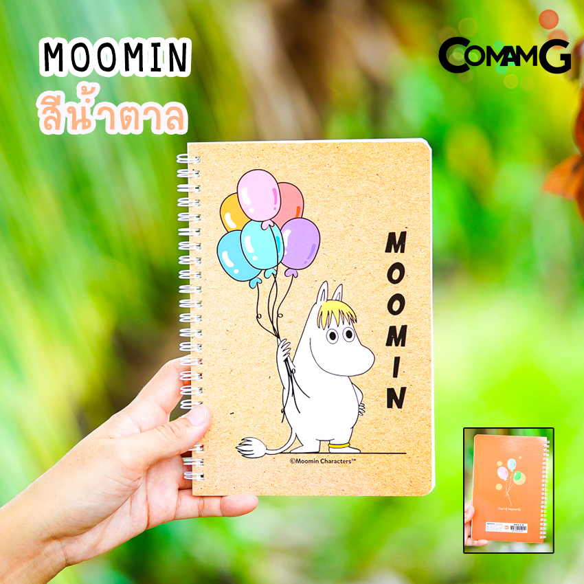 สมุดสันห่วง สมุดโน๊ตริมลวด สมุดบันทึกลายการ์ตูนขนาดA5 ลิขสิทธิ์แท้ พร้อมส่ง