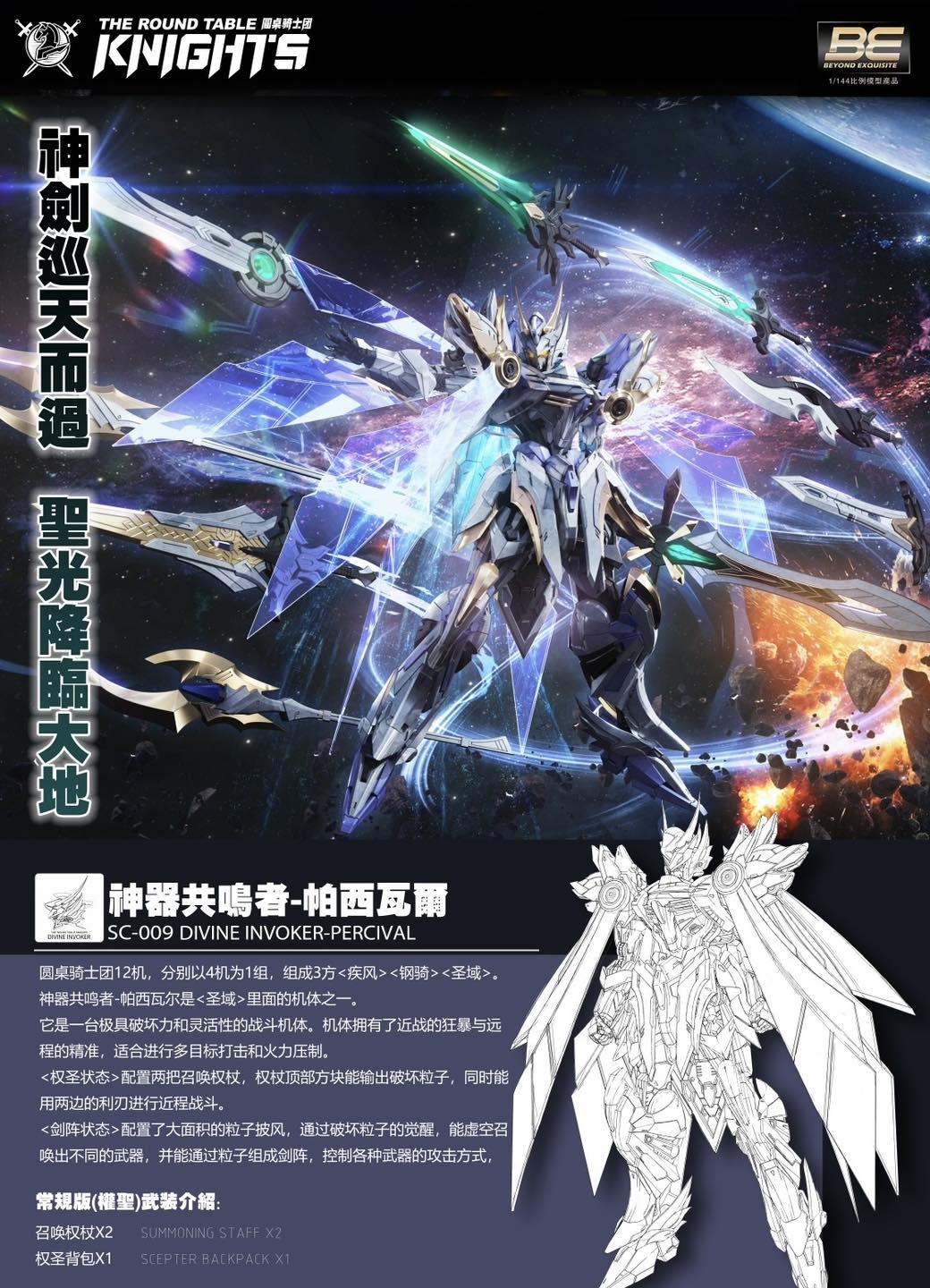 <Preorderถึง2/11/2025>เปิดรับPreorder มัดจำ 50 บาท โมจีน SNAA Divine Invoker Percival DX Ver.