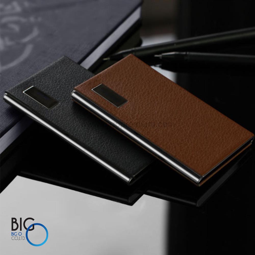 กล่องใส่นามบัตร (Pocket Business Card Case)