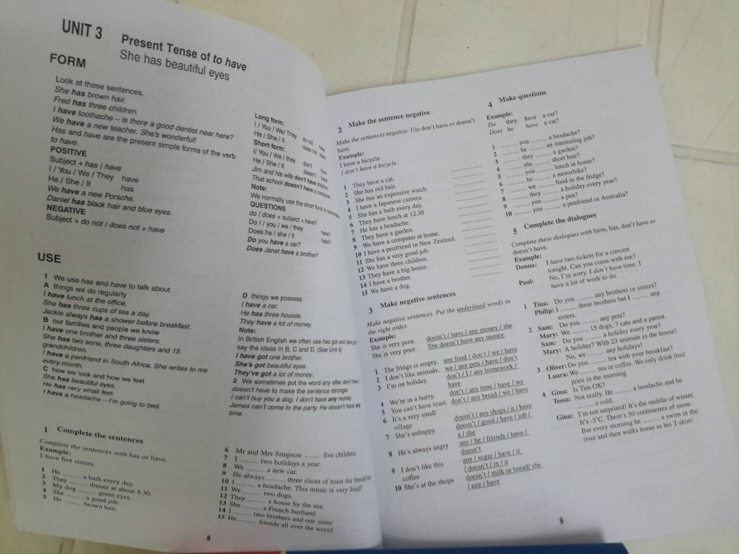 PENGUIN GRAMMAR WORKBOOK 1 Beginners by Peter Dainty มีเฉลยในเล่ม