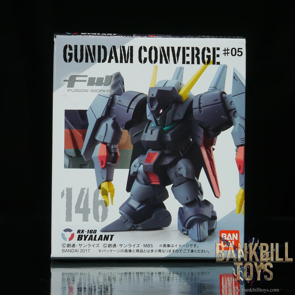 กันดั้ม Bandai Candy Toy FW Gundam Converge #05 No.146 RX-160 Byalant