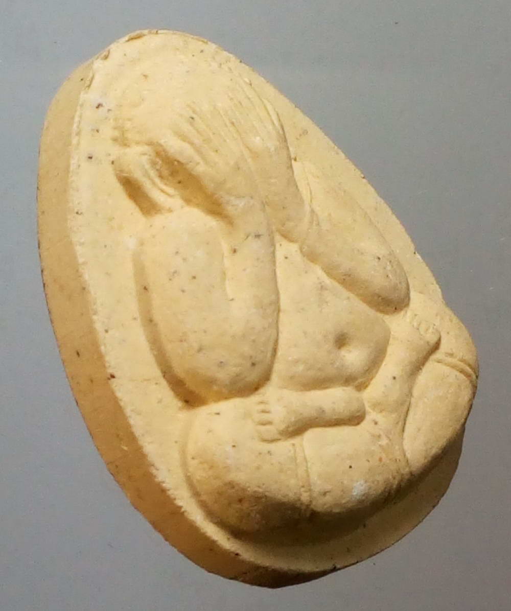 รหัสสินค้า พระปิดตา ทั่วไป 124 พระปิดตาเนื้อผง วัดเทพธงชัย ตำบลบางน้ำจืด อำเภอเมือง จังหวัดสมุทรสาคร