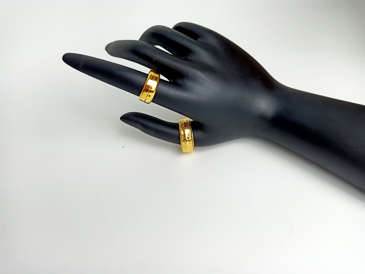 ตัวอย่างแหวนทอง ชุบทองคำแท้ (24K) 99.99% | PVD Coating