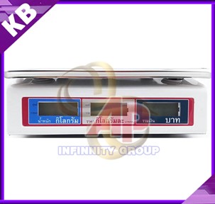 ตาชั่งคำนวนราคา เครื่องชั่งน้ำหนักสินค้า คำนวณค่าสินค้า 30 kg ความล่ะเอียด 10 gผ่านการตรวจรับรองโดยสำนักงานชั่งตวงวัด กระทรวงพาณิชย์