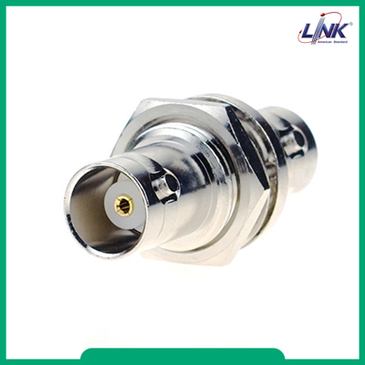 UC-0010 BNC BULK HEAD SPLICE ตัวเมีย 2 ด้าน ยึดแผง