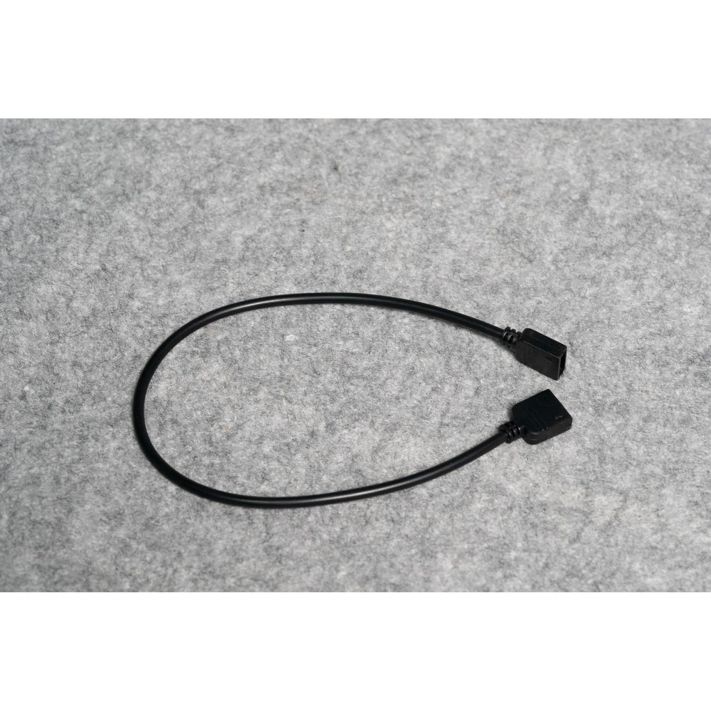 สายต่อเพิ่มความยาวไฟRGB 3พินสีดำ