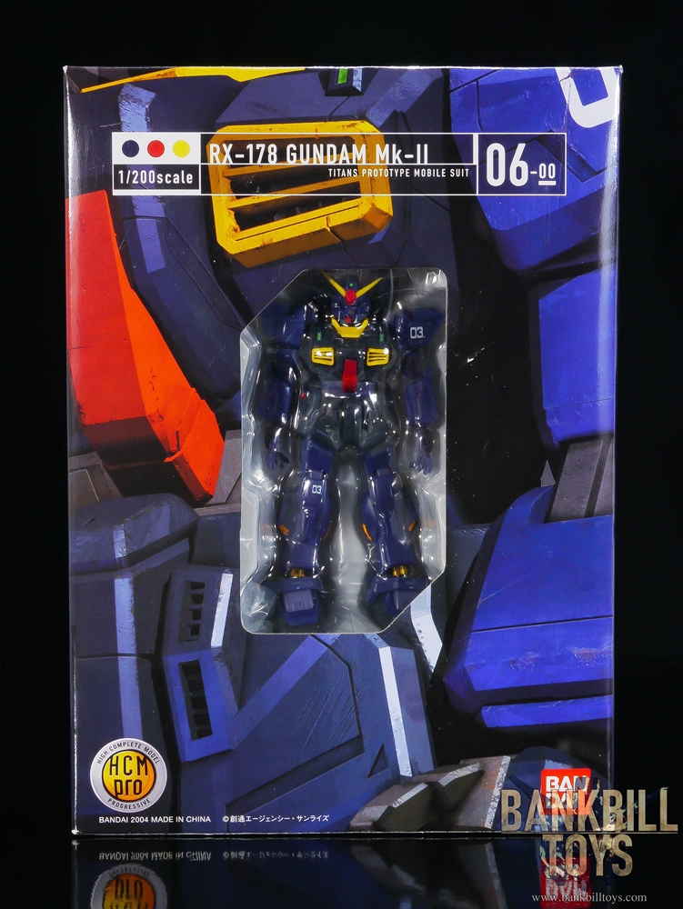 กันดั้ม Bandai HCM Pro High Complete Model Progressive 1/200 No.06-00 RX-178 Gundam Mk-II [Titans Color Ver./Unit.03]