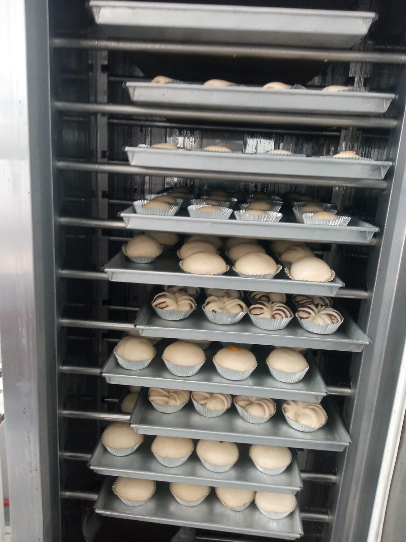 ตู้หมักแป้ง 15 ชั้น บอดี้สแตนเลส SI-PF15 แบรนด์ Semon