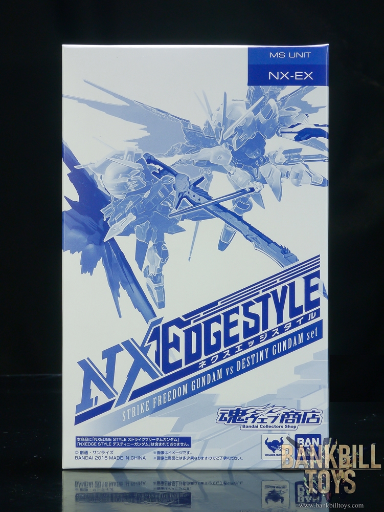 กันดั้ม Bandai Premium Bandai Tamashii Web Shop Limited Nxedge Style [MS UNIT] NX-EX Strike Freedom Gundam vs Destiny Gundam Set