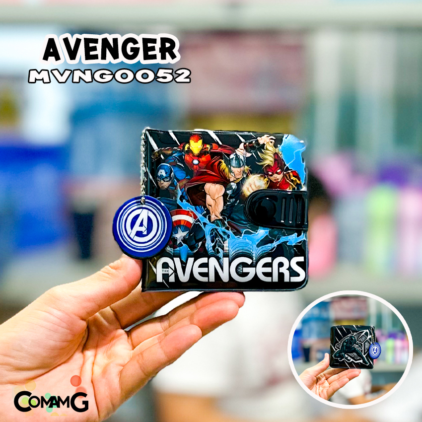 กระเป๋าสตางค์เด็กผู้ชาย ลิขสิทธิ์แท้ กระเป๋าธนบัตรเด็ก แบบ 2พับ ลายการ์ตูน