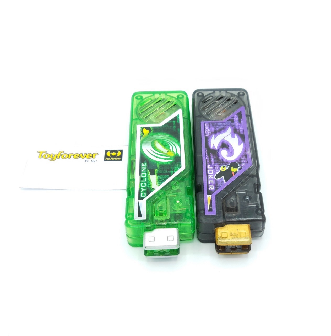 เมมดับเบิ้ล DX Gaia Memory Cyclone & Joker มีเสียงนักแสดง