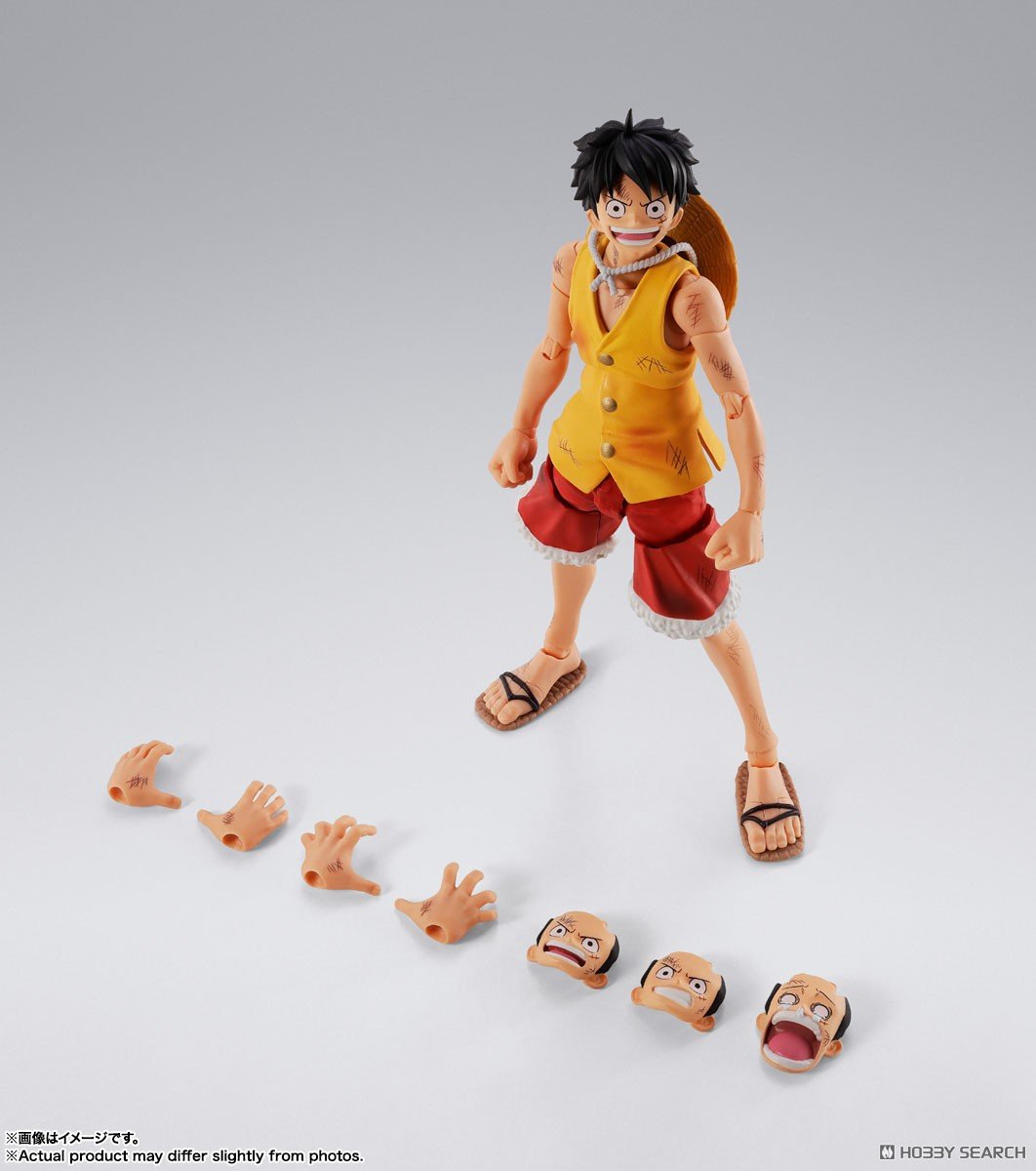 <Preorderปิดรับวันที่ 7/9/2025 มัดจำ 100 บาท S.H.Figuarts MONKEY D LUFFY -Summit War of Marineford-