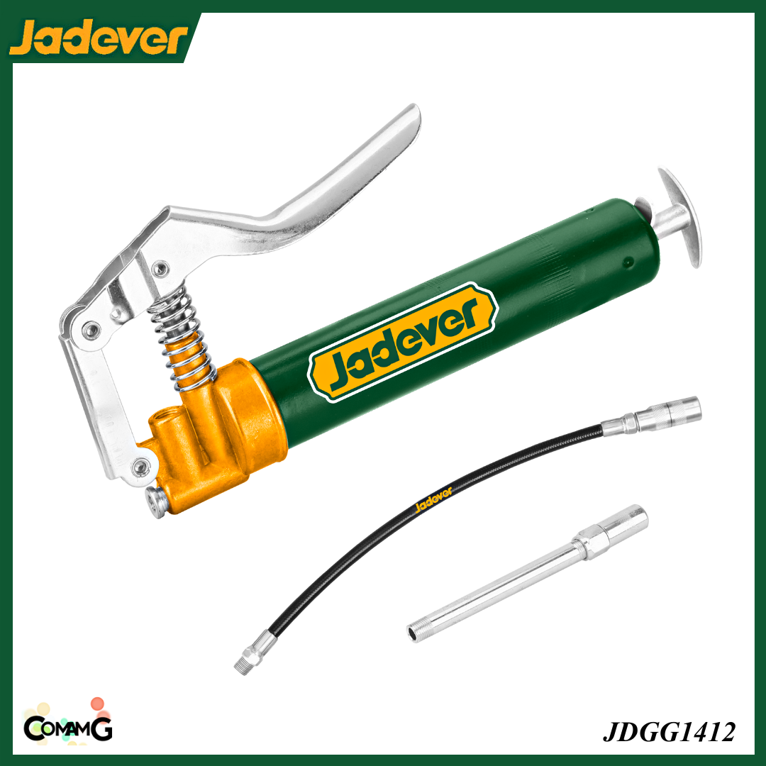 Jadever กระบอกอัดจารบี ขนาด 120CC พร้อมสายอ่อน รุ่น JDGG1412